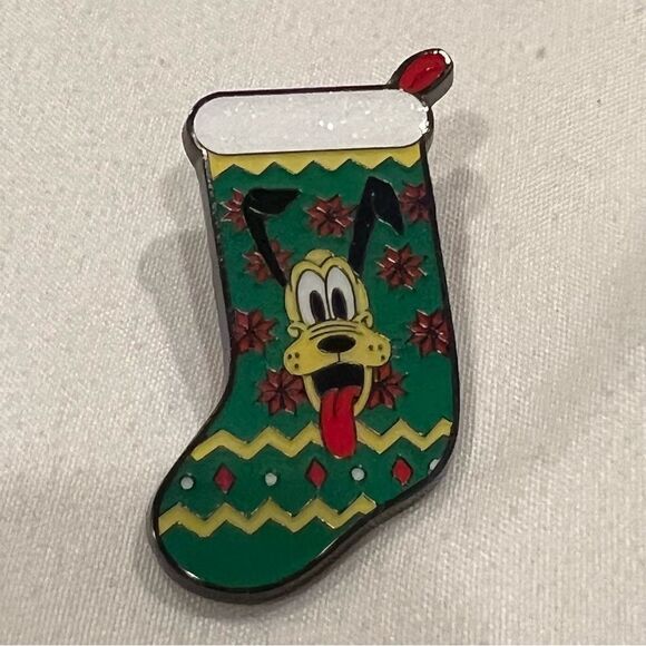 Loungefly X Disney Sensational Six Pluto Stocking Collectible Trading Pin NEW - Picture 3 of 6